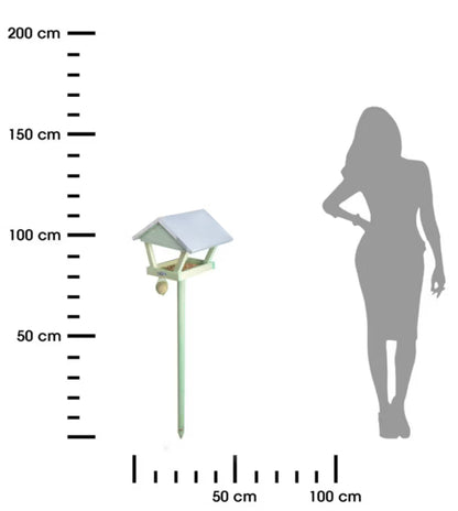 Foderbræt til Nedstikning 113 cm Grøn