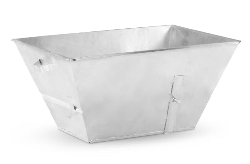 Fodervogn Trillebør 250 Liter 420 kg Galvaniseret Stål