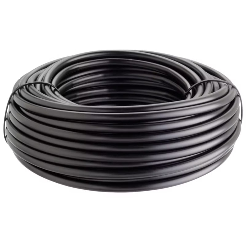 Fødeslange 1/4" 20 m Sort