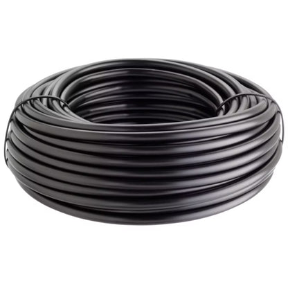 Fødeslange 1/4" 20 m Sort
