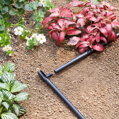 Fødeslange 1/4" 20 m Sort