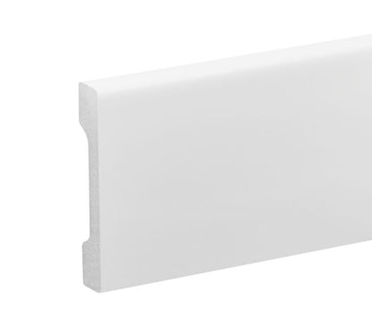 Fodliste HDPS 2440x70x12 mm Mat Hvid | 5907684611407