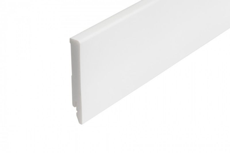 Fodliste Ekstruderet Polystyren 244x10 cm Hvid RAL9003 | 5907684668814
