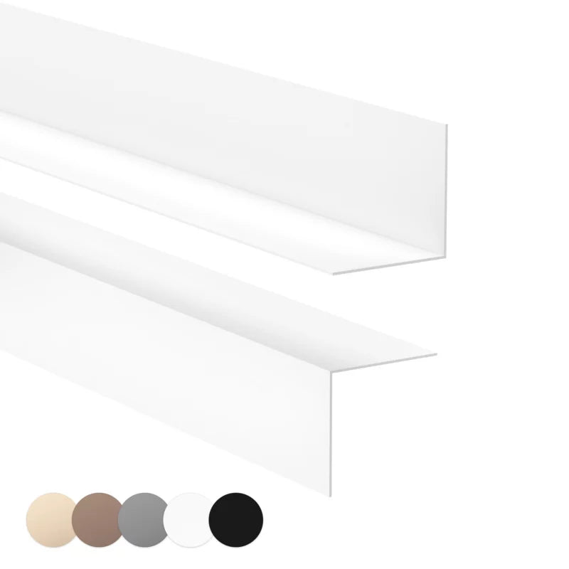 Fodpanel 50x20 mm 200 cm Hvid