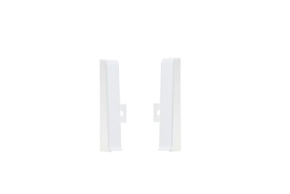 Fodpanel 60x20 mm Hvid Mat RAL9003 2 stk.