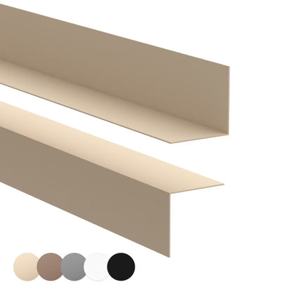 Fodpanel PVC 30x30 mm 200 cm Beige