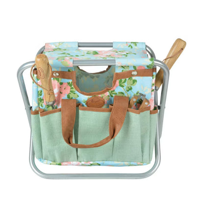 Foldbar Havestol 40x27,3x34 cm Flerfarvet med Taske