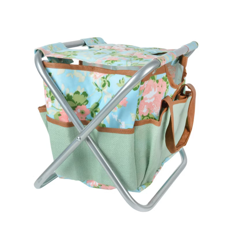 Foldbar Havestol 40x27,3x34 cm Flerfarvet med Taske