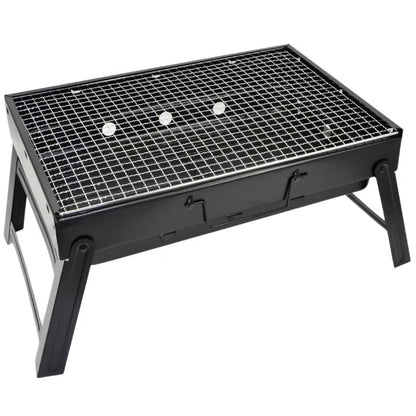 Foldbar Kulgrill 43x29x23 cm Sort