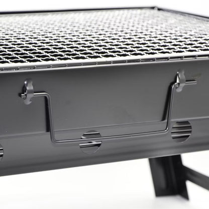 Foldbar Kulgrill 43x29x23 cm Sort