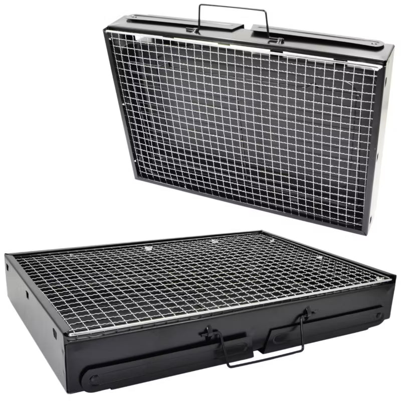 Foldbar Kulgrill 43x29x23 cm Sort