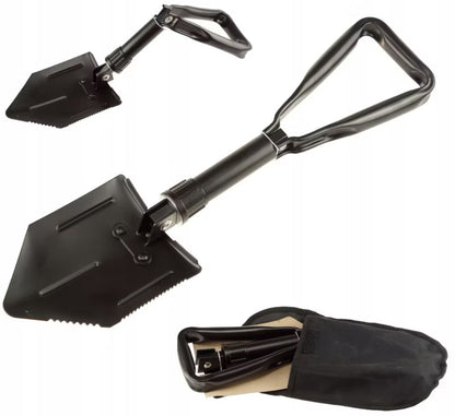 Foldeskovl 58 cm Sort Metal