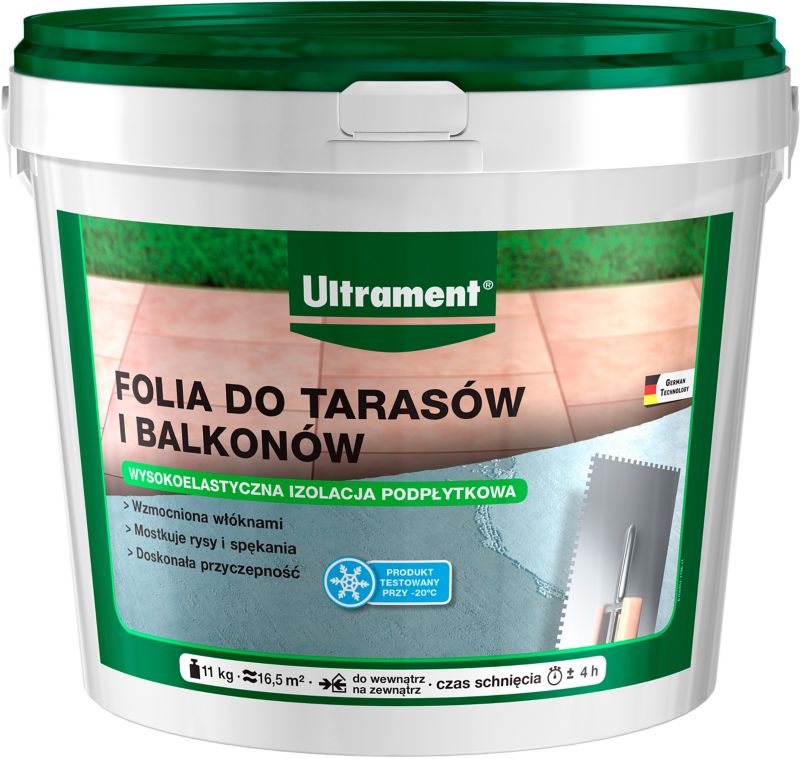 Ultrament folie til terrasser og altaner 11 kg