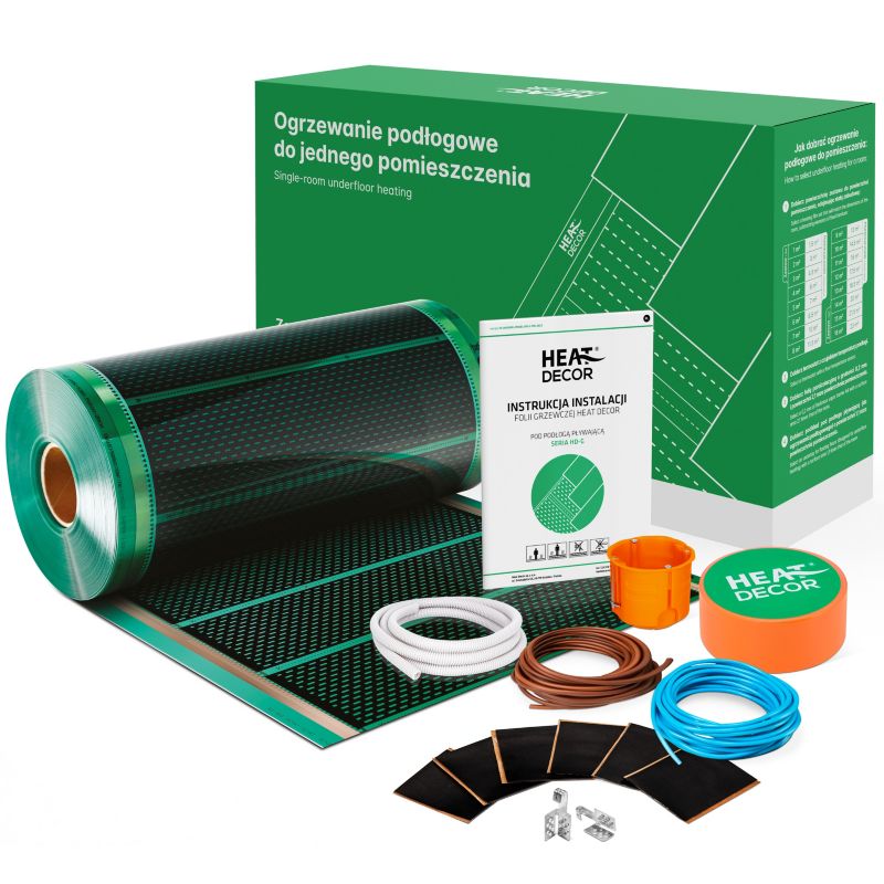 Varmefolie HD-G 80 W/m² 50 cm Sæt 2 m²