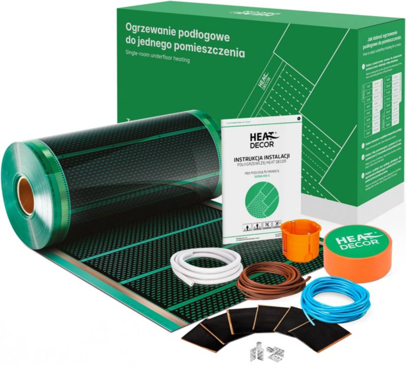 Varmefolie til gulvpaneler HD-G 140 W/m² 50 cm sæt 12 m²