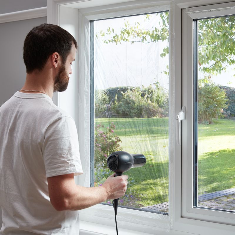 Diall isoleringsfolie til vinduer 6 m²