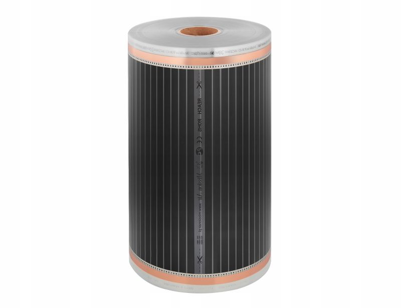 Infrarød Varmefolie 30 cm 160W/m² PTC 1 lbm