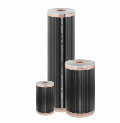 Infrarød Varmefolie 30 cm 160W/m² PTC 1 lbm