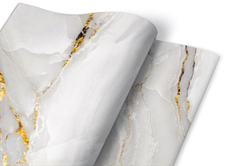 Dekorativ folie Tulup perlemarmor 100 x 50 cm
