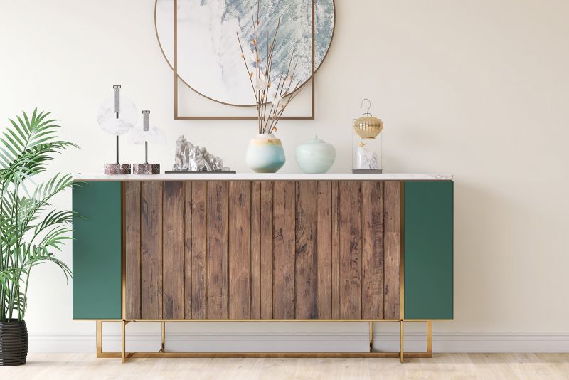 Dekorationsfolie Tulup til møbler Træpanel 100x50 cm