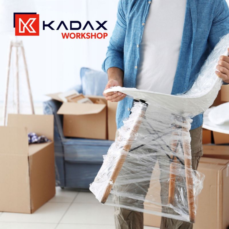 KADAX Stretchfolie 2,5 kg Klar XL 2 stk