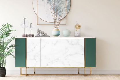 Tulup dekorationsfolie til skuffer marmor granit 100x50