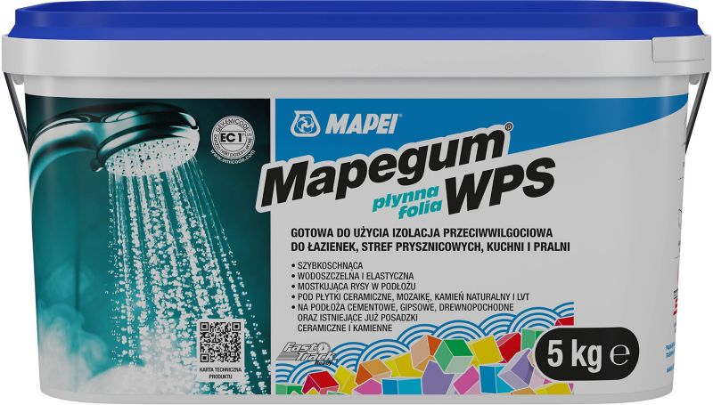 Vådrumssikring Mapegum WPS 5 kg Grå