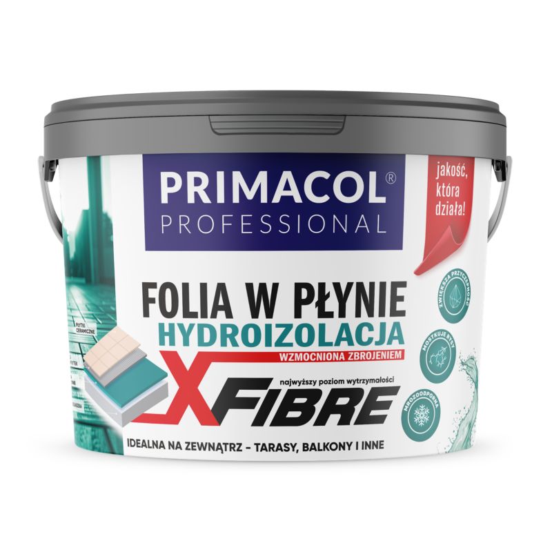 Vådrumsmembran X-Fibre med Fibre 12 kg Turkis