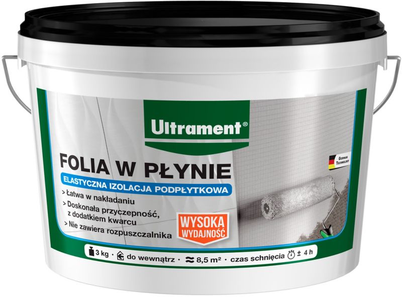Vådrumsmembran 3 kg Grå