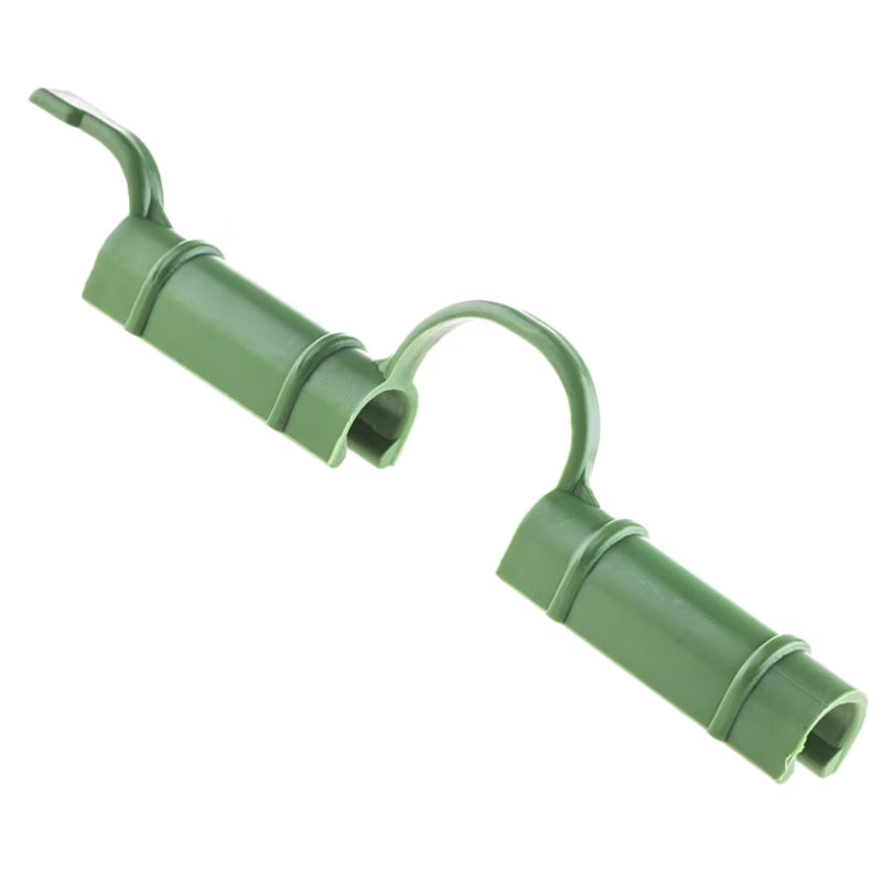 Folieclips Grøn Plastik 10 mm