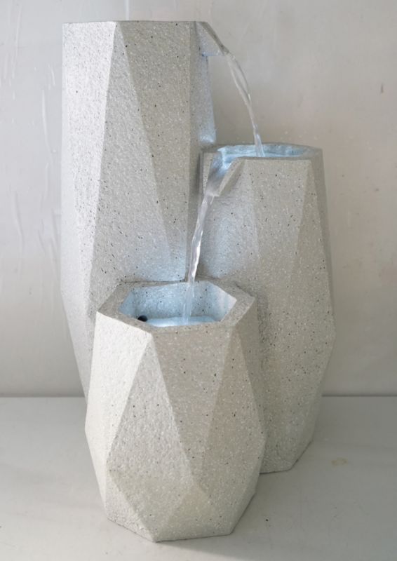 Jumi kaskadefontæne med krukker 50 cm