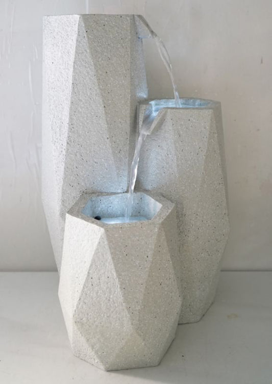 Jumi kaskadefontæne med krukker 50 cm