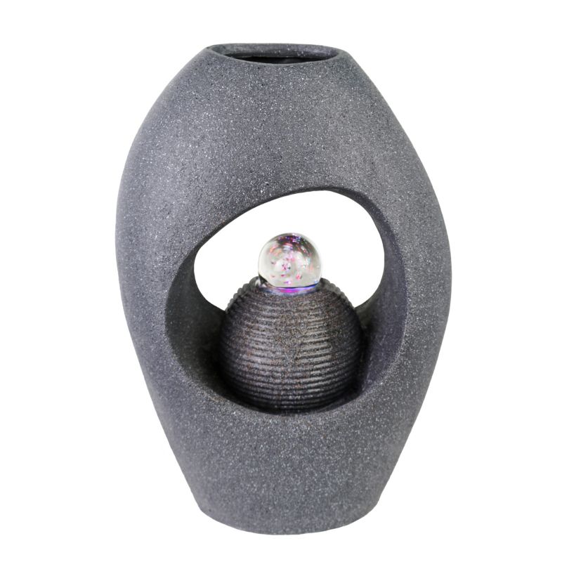 Jumi havefontæne med glasbold