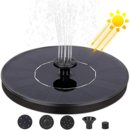 Solardrevet lotusfontæne