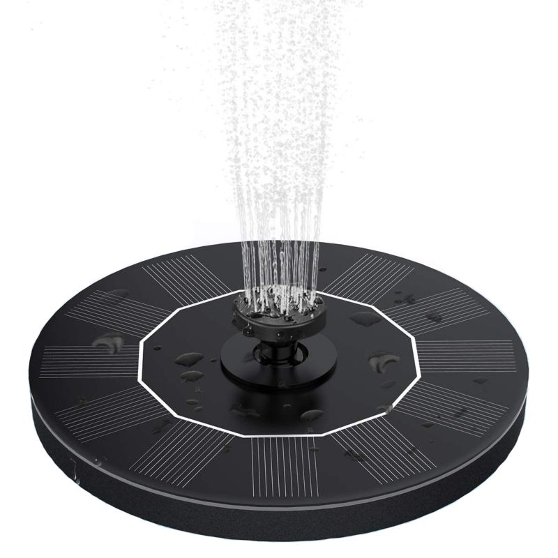 Solardrevet lotusfontæne