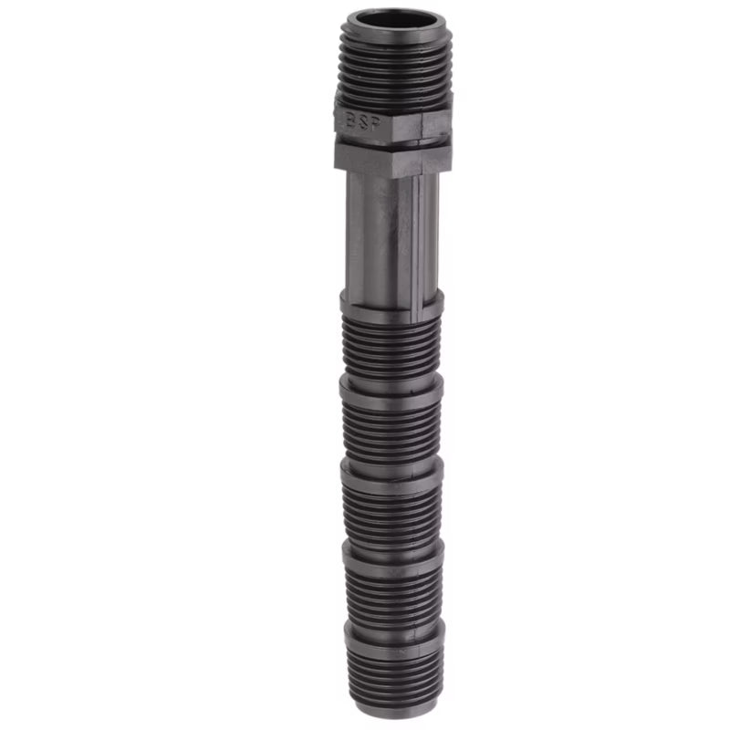 Forlængerrør 3/4"-1/2" Sort