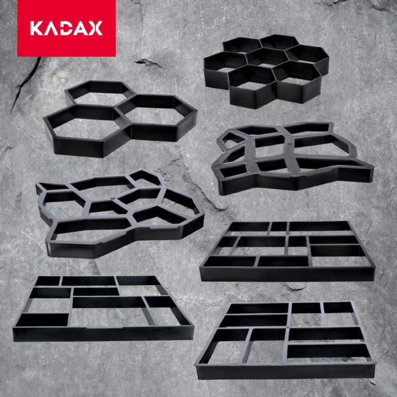 Form til betonfliser KADAX – solid 40x40x4 cm til havegang