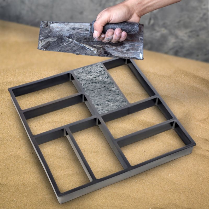 Form til betonfliser KADAX – solid 40x40x4 cm til havegang