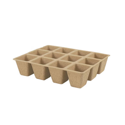 Forspiring Potte Papir 4,5x4,5 cm Natur 5 Stk.