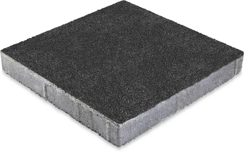 Fortovsflise 35x35x5 cm Grafit Vasket