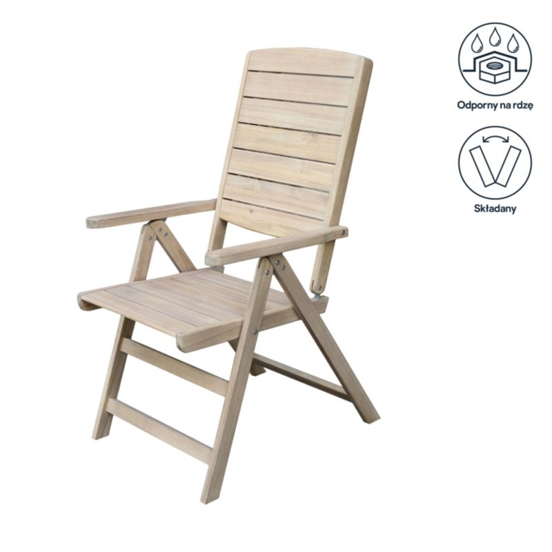 GoodHome Riveo 5‑positions have­estol