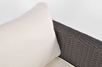 Bettso Malaga havestol med cremefarvet pude, brun, 1 stk.