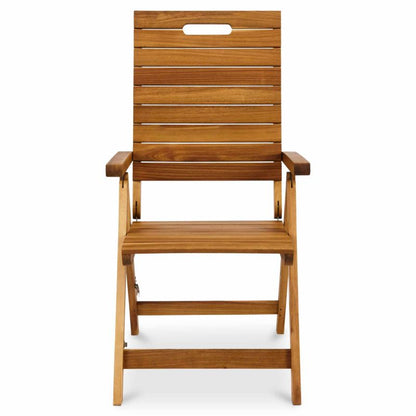 Blooma Denia 5‑position træhavefåtøj 55,2 x 70 x 108 cm brun