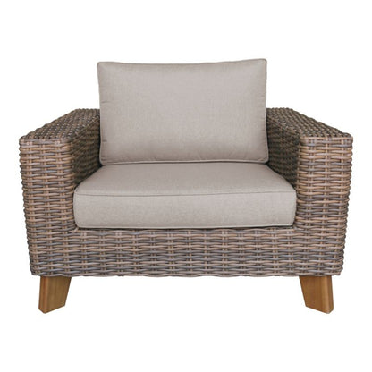GoodHome Takutea havestole 2 stk. brun
