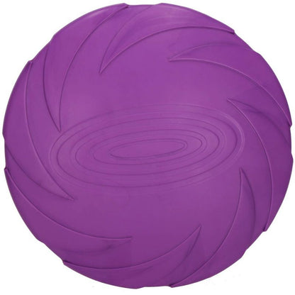 Springos frisbee til hund 2-i-1 apportdisk og madskål, Ø 18 cm, lilla, 1 stk.