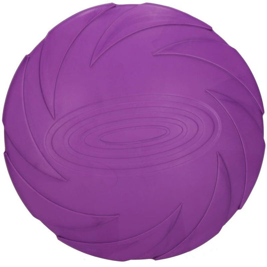 Springos frisbee til hund 2-i-1 apportdisk og madskål, Ø 18 cm, lilla, 1 stk.