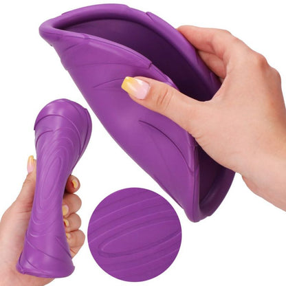 Springos frisbee til hund 2-i-1 apportdisk og madskål, Ø 18 cm, lilla, 1 stk.