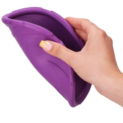 Springos frisbee til hund 2-i-1 apportdisk og madskål, Ø 18 cm, lilla, 1 stk.