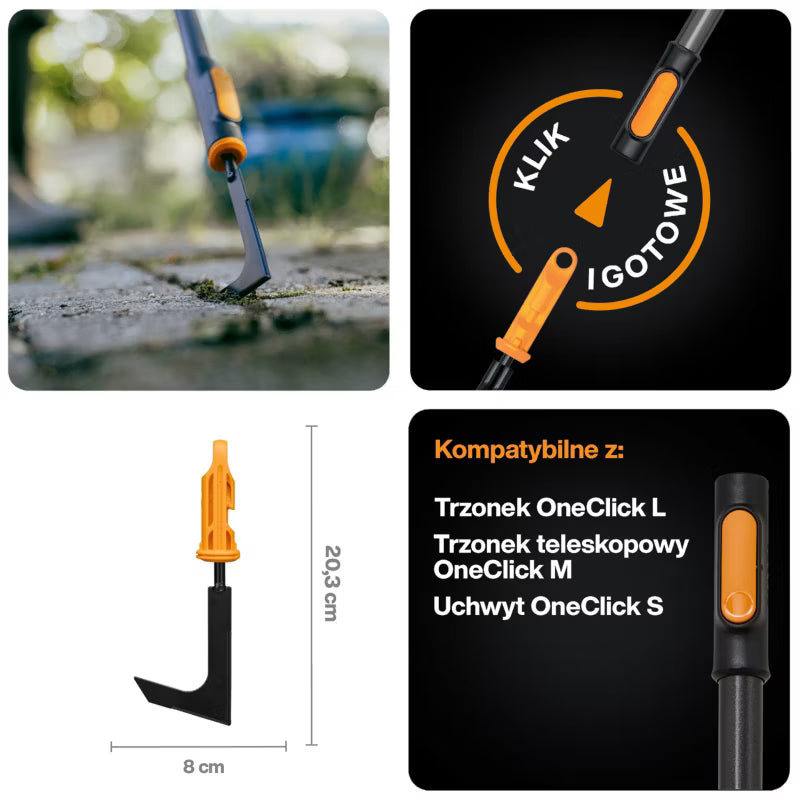 Fugerenser OneClick 22,7 cm Hærdet Stål