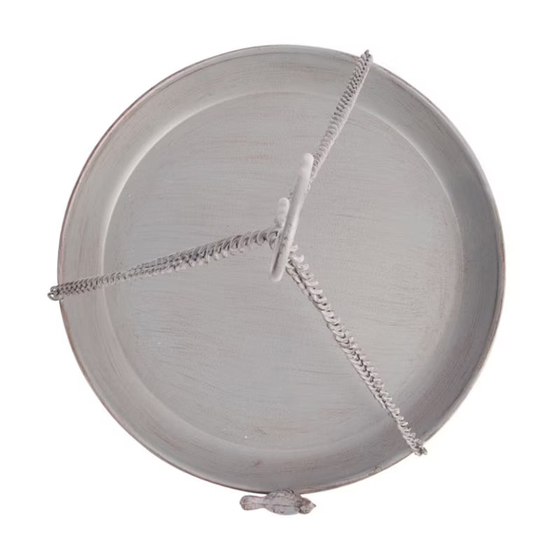 Fuglebad Hængende 30,5x45 cm Grå Metal